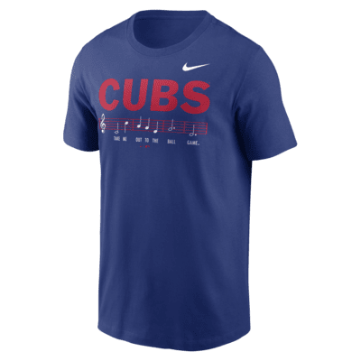 Chicago Cubs Hometown Men's Nike MLB T-Shirt.