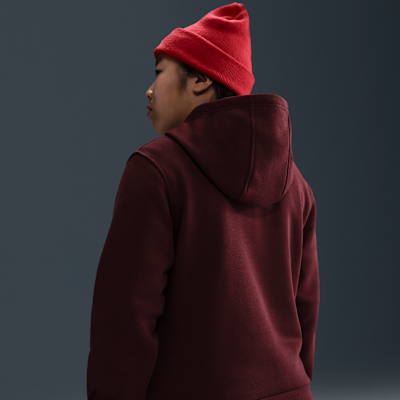 Nike Sportswear Club Fleece Big Kids' Pullover Hoodie (Extended Size)