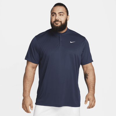 Polo de cuello en v de tenis para hombre NikeCourt Dri-FIT