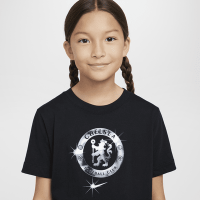 Chelsea F.C. Older Kids' Nike Football T-Shirt