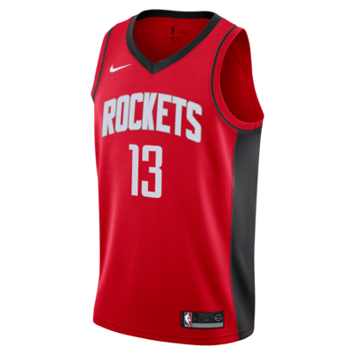 Jersey Nike de la NBA Swingman para niños talla grande James Harden Houston Rockets Icon Edition