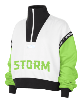 Женские  Seattle Storm Nike WNBA 1/4-Zip Top