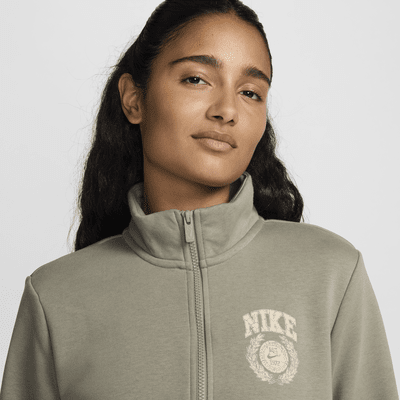 Sudadera con cierre de 1/4 para mujer Nike Sportswear Club Fleece