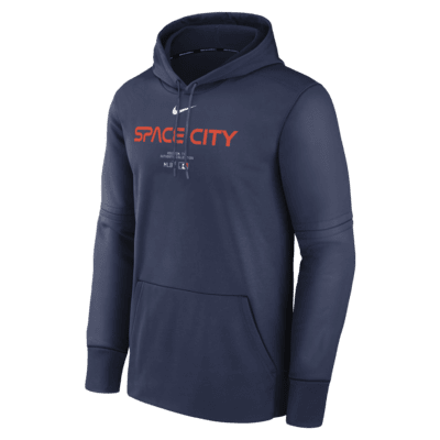 Houston Astros City Connect Practice Men's Nike Therma MLB Pullover Hoodie