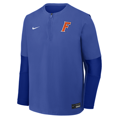 Florida Dugout Men's Nike Dri-FIT College 1/4-Zip Long-Sleeve Windshirt