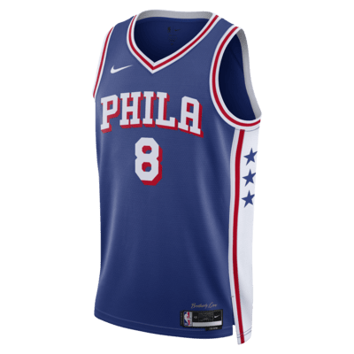 Philadelphia 76ers 2023/24 Icon Edition Men's Nike Dri-FIT NBA Swingman Jersey