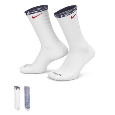 USA Everyday Nike Cushioned Socks (2 Pairs)