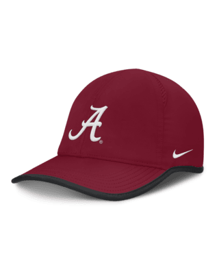 Мужские  Alabama Crimson Tide On-Field Featherlight Nike Dri-FIT College Adjustable Hat