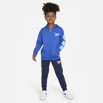 Nike Sportswear "Art of Play" French Terry Full-Zip Set Little Kids 2-Piece Set