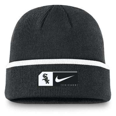 Gorro con dobladillo Nike de la MLB para hombre Chicago White Sox Terra