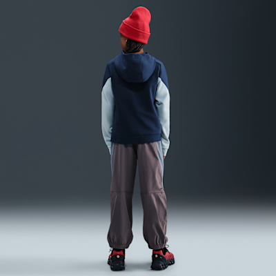 Dzianinowa bluza z kapturem dla dużych dzieci Dri-FIT Nike Multi