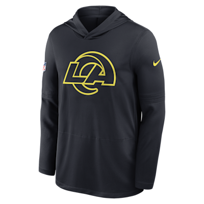 Los Angeles Rams Rivalries Collection Sideline Men's Nike Dri-FIT NFL Long-Sleeve Hooded Top