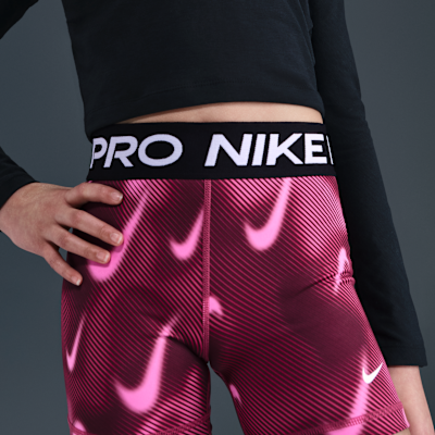 Nike Pro Older Kids' (Girls') Dri-FIT 7.5cm (approx.) Shorts