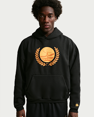 LeBron "Out For Redemption" Men's Therma-FIT Brushed Basketball Pullover Hoodie