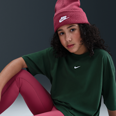 Nike Sportswear Older Kids' (Girls') Oversized T-Shirt