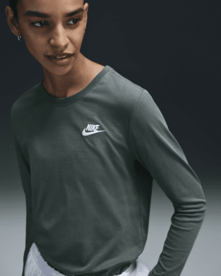 Женская футболка Nike Sportswear Club Long-Sleeve