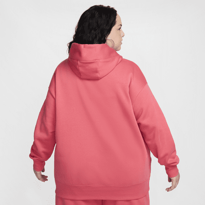 Damska bluza z kapturem o kroju oversize Nike Sportswear Phoenix Fleece (duże rozmiary)