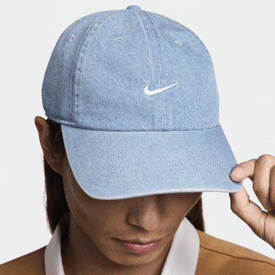 Casquette souple en denim Nike Club