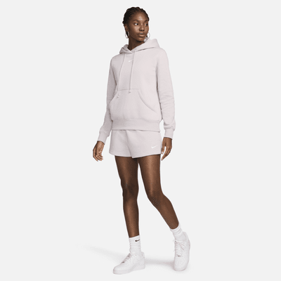 Nike Sportswear Phoenix Fleece-shorts med høj talje og løst design til kvinder