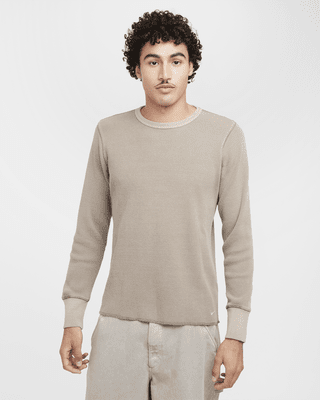 Мужские  Nike Life Heavyweight Waffle Long-Sleeve Top