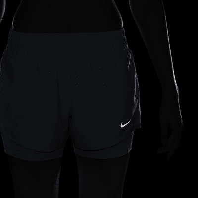 Nike Dri-FIT One Women's Mid-rise 8cm (approx.) 2-in-1 Shorts