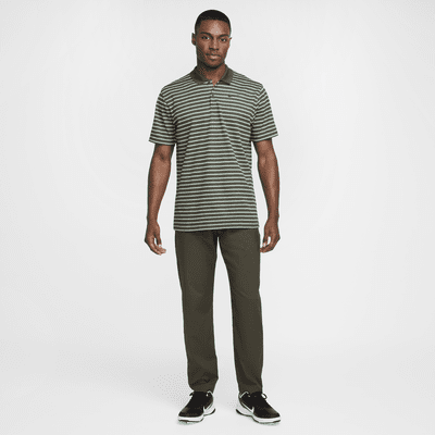 Stribet Nike Dri-FIT Victory-golfpolo til mænd