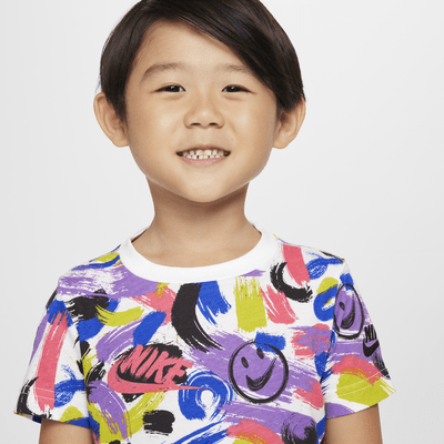 Playera estampada infantil Nike "Express Yourself"