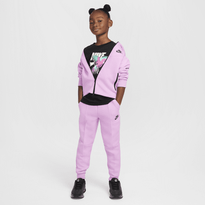 Nike Sportswear Tech Fleece Big Kids' (Girls') Full-Zip Hoodie