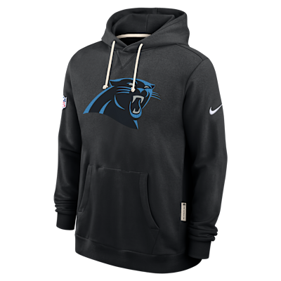 Carolina Panthers Initial Home Sideline Men's Nike Dri-FIT NFL Pullover Hoodie