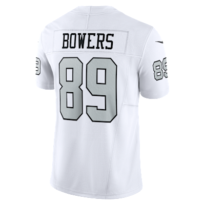 Jersey Nike Dri-FIT de la NFL Limited para hombre Brock Bowers Las Vegas Raiders