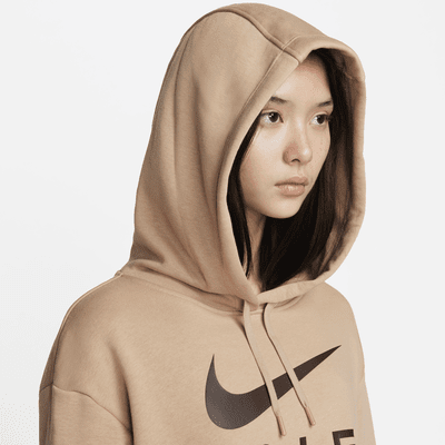 Nike Sportswear Air Women's Oversized Fleece Pullover Hoodie. Nike SG