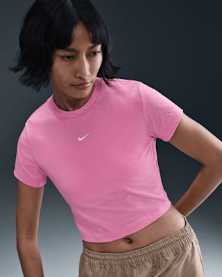 Женская футболка Nike Sportswear Chill Knit Cropped