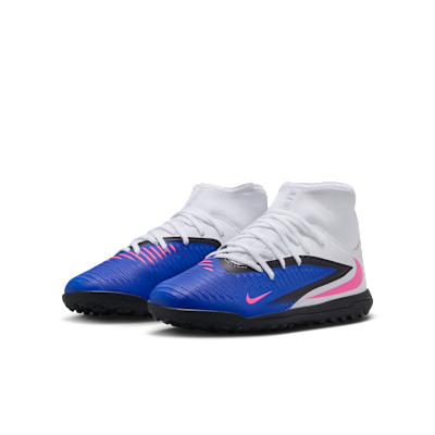 Nike Jr. Phantom 6 High Club Big Kids' Turf Soccer Shoes