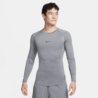 Nike Pro Men's Dri-FIT Tight Long-Sleeve Fitness Top. Nike IN