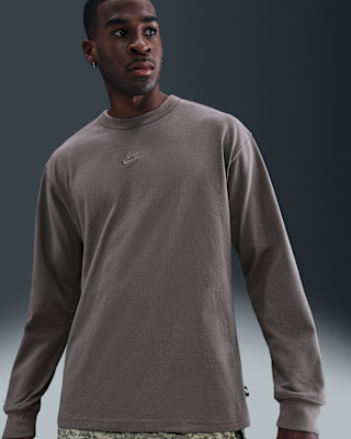 Мужская футболка Nike Sportswear Premium Essentials Long-Sleeve