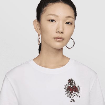 Nike SB x Sky Brown Women's Cropped Skate T-Shirt