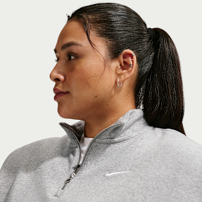 Nike Sportswear Phoenix Fleece Women's Over-Oversized 1/4-Zip (Plus Size)