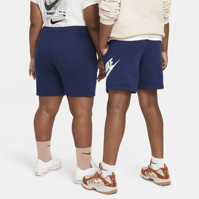 Nike Sportswear Club Fleece frottéshorts til store barn (utvidet størrelse)