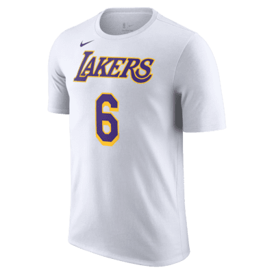Nike, Shirts, Lebron James Lakers Nike Jersey Size M
