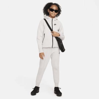 Nike Sportswear Tech Fleece Older Kids' (Girls') Full-Zip Hoodie