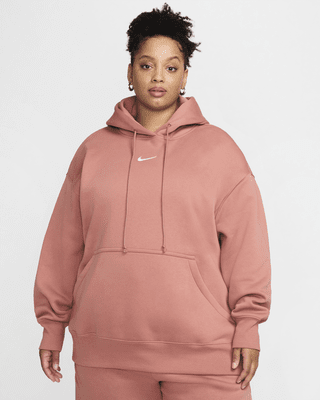 Женское худи Nike Sportswear Phoenix Fleece Oversized Pullover Hoodie (Plus Size)