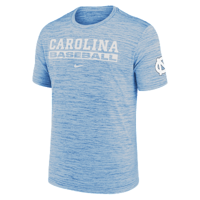 North Carolina Tar Heels Velocity Baseball Wordmark Stack