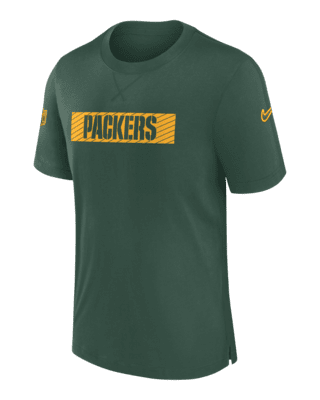 Мужская футболка Green Bay Packers Sideline Player Nike Dri-FIT NFL