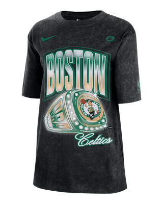Женская футболка Boston Celtics Courtside Nike NBA