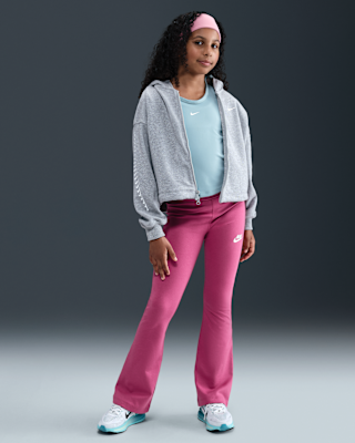 Детские тайтсы Nike Sportswear Classic Girls' High-Waisted Flared Leggings