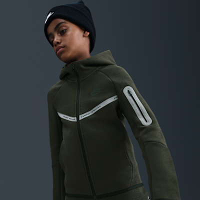 Nike Sportswear Tech Fleece Older Kids' (Boys') Full-Zip Hoodie