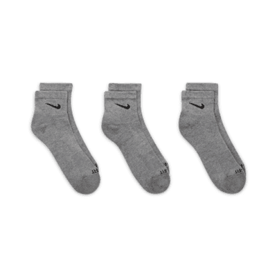 Calcetines de entrenamiento al tobillo (3 pares) Nike Everyday Plus Cushioned