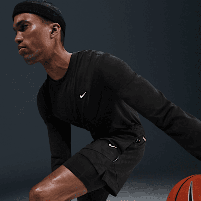 Nike Icon Shorts de básquetbol Dri-FIT de 10 cm 2 en 1 para hombre