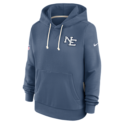 New England Patriots Rivalries Collection Sideline Women's Nike Dri-FIT NFL Pullover Hoodie