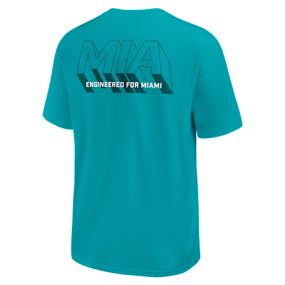 Playera Nike de la NFL para hombre Miami Dolphins Dominate The Game Essential Max90